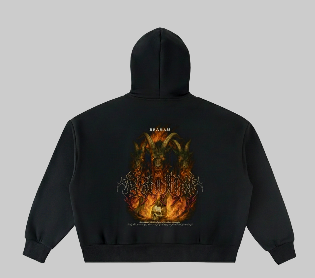 Full-Zip Boxy Hoodie